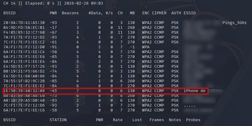 airodump
