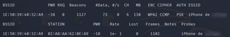 airodump